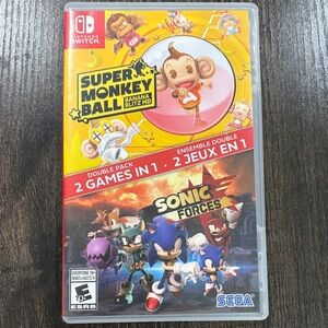 Super Monkey Ball Banana Blitz HD & Sonic Forces Nintendo Switch Game